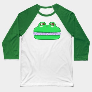 Frog Macaron Baseball T-Shirt